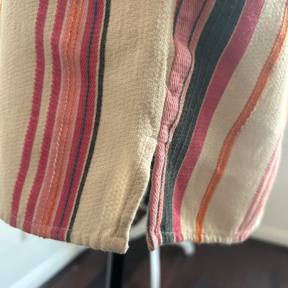 Uncle Frank Colorful Striped Tunic Dress, Size Small - Picture 4 of 6